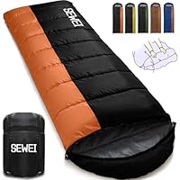 Amazon.co.jp: 寝袋 シュラフ SEWEI 封筒型 保温 耐寒【足元に二
